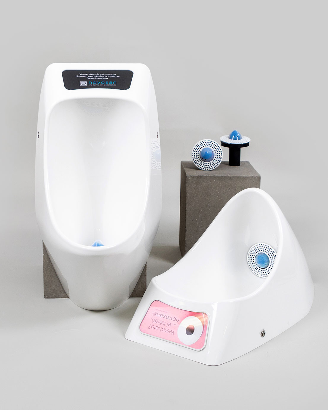 Vedetön Urimat EcoPlus -pisuaari, polykarbonaatti, valkoinen - Image 2