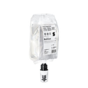 Satino by WEPA vaahtosaippua. Täyttöpussi 1000 ml. Tuotenumero: 333372.