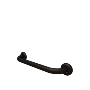 Novosan, Pito, suora tukikahva. Malli: seinään kiinnitettävä. Väri: musta, RAL9005.