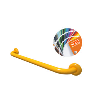 Novosan, Pito, suora tukikahva. Malli: seinään kiinnitettävä. Väri: RAL 2007. Tuotenumero: ZM60/99.