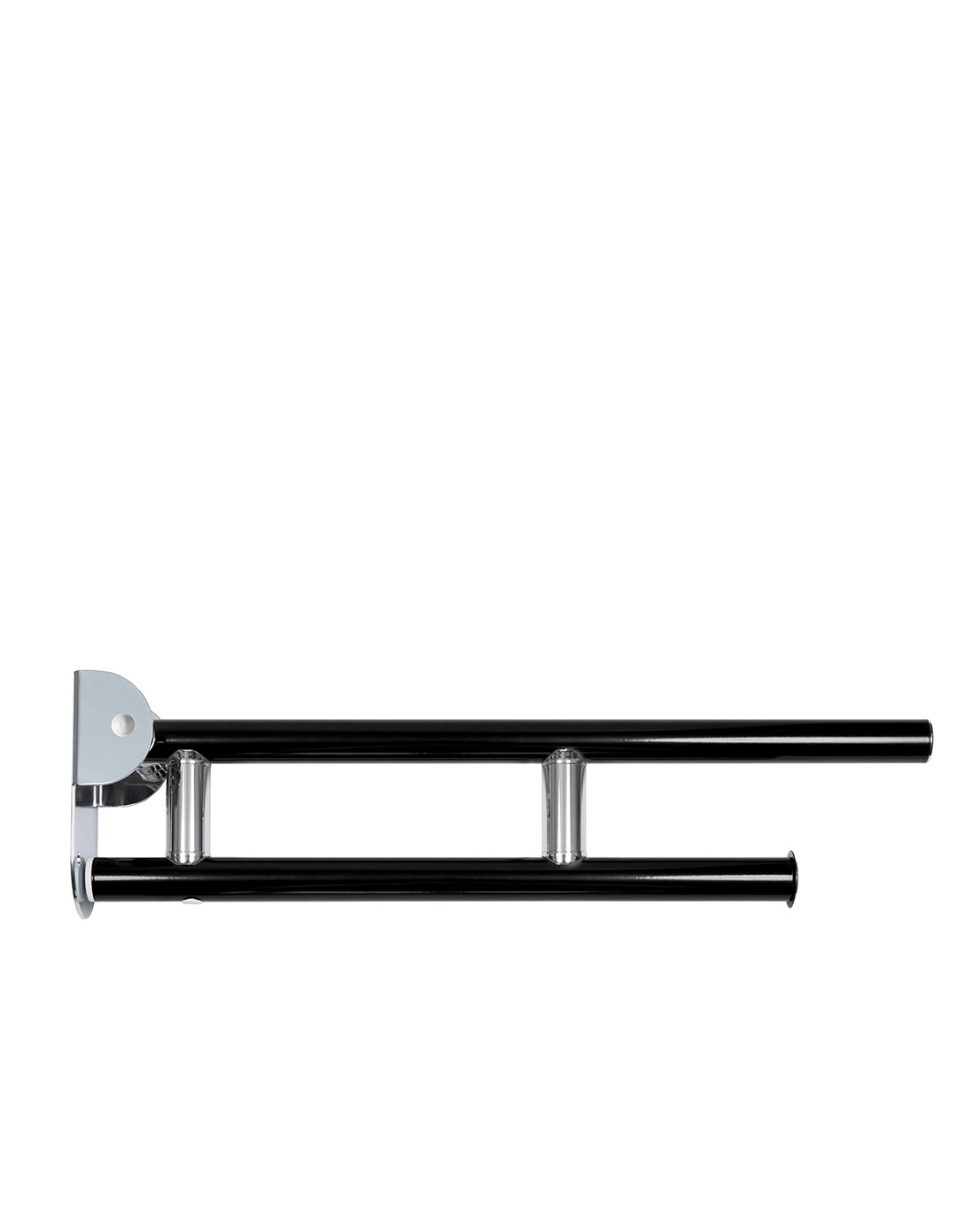 Novosan Pito Deluxe tukikaide, pitkä kiinnityslevy. Väri: RAL9005 musta. Koot: L 60 ja 75 cm.