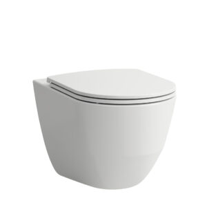 Korotettu Laufen Pro Comfort -WC-istuin. Väri: valkoinen. Tuotenumero: H821962400000.
