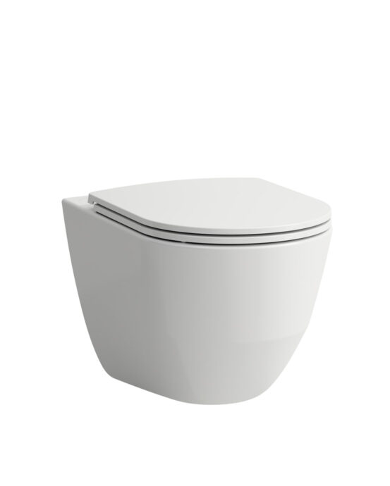Korotettu Laufen Pro Comfort -WC-istuin. Väri: valkoinen. Tuotenumero: H821962400000.