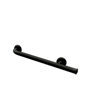 Pito-tukikahva, WC-paperitelineellä, Classic, musta, L 53 cm