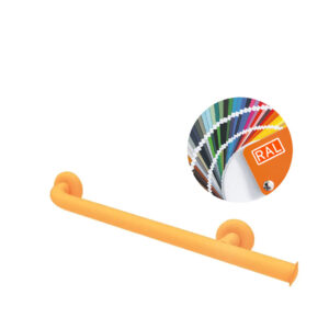 Pito-tukikahva, WC-paperitelineellä, Classic, oranssi, L 53 cm