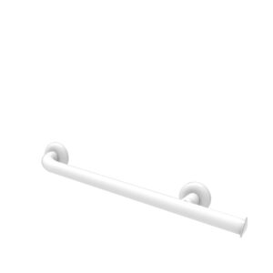 Pito-tukikahva, WC-paperitelineellä, Classic, valkoinen, L 53 cm