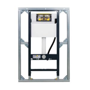 Novosan asennusvalmis WC-elementti seinä-WC-istuimelle tai pisuaarille