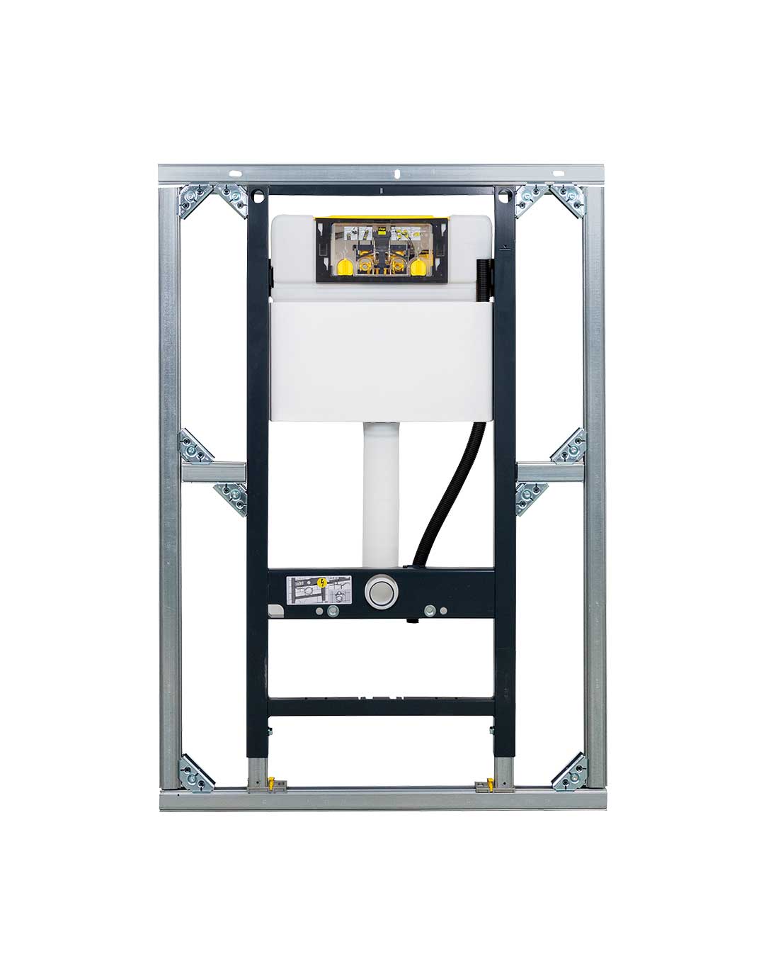 Novosan asennusvalmis WC-elementti seinä-WC-istuimelle tai pisuaarille