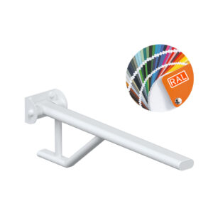 Pito-tukikaide kahvalla, suora, Classic. Väri: valkoinen. Koot: L 80, 85 cm.