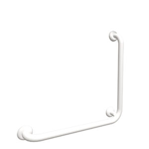 Pito-tukikahva, L-malli, Classic. Väri:valkoinen, koko: 50x50 cm.