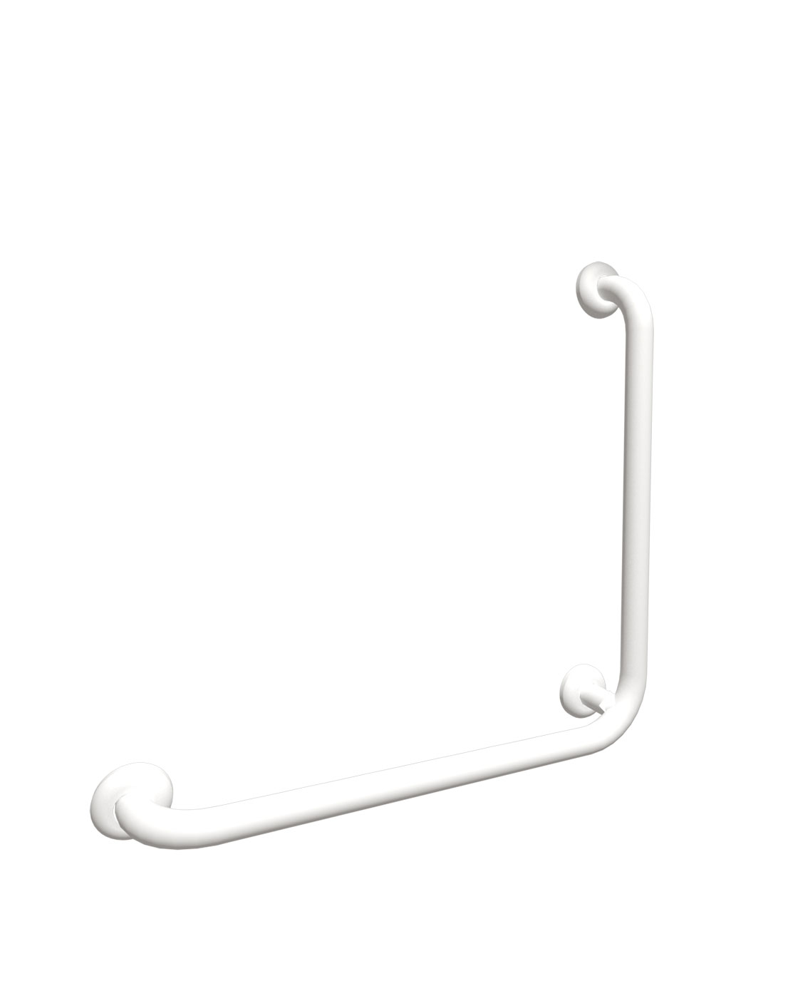 Pito-tukikahva, L-malli, Classic. Väri:valkoinen, koko: 50x50 cm.