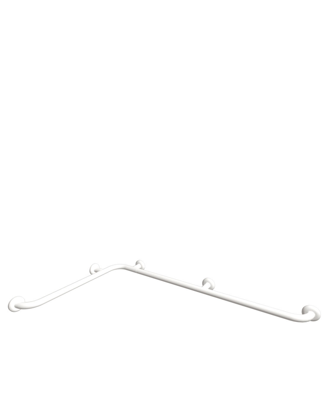 Pito-kulmatukitanko, Classic, valkoinen, koko: L 120×70 cm.