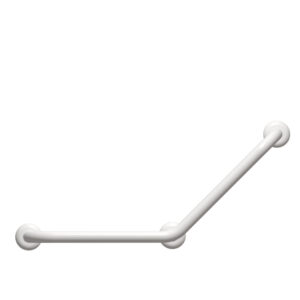 Novosan Classic tukikahva 45° kulmalla. Väri: valkoinen.