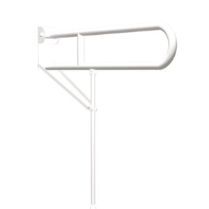 Pito-tukikaide, Classic, jalkamalli, lisätuella, koko 80×80 cm. Väri: valkoinen. Tuotenumero ZB16/01