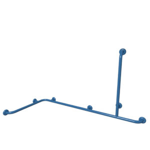 Pito Classic -kulmatukitanko vertikaalisella lisäkahvalla K 70 cm. Väri: sininen RAL5005, koko: 70×150 cm. Tuotenumero: ZA08U.