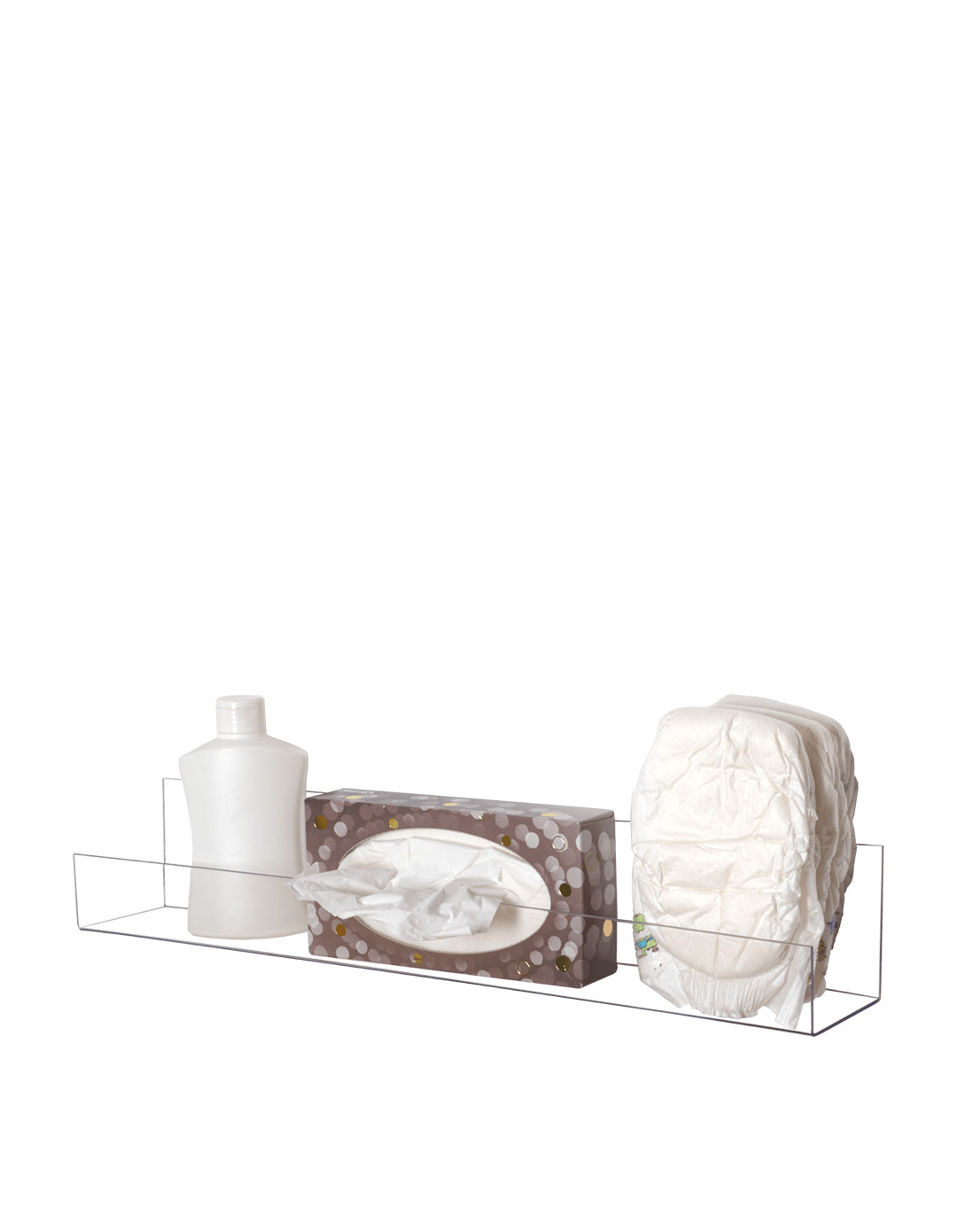 Novosan Timkid -akryylihylly lastenhoitopöytiin.