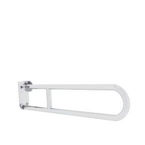 Novosan, Pito, Classic-sarja, INOX304, kääntyvä tukikahva WC-istuimelle. Materiaali: ruostumaton teräs.