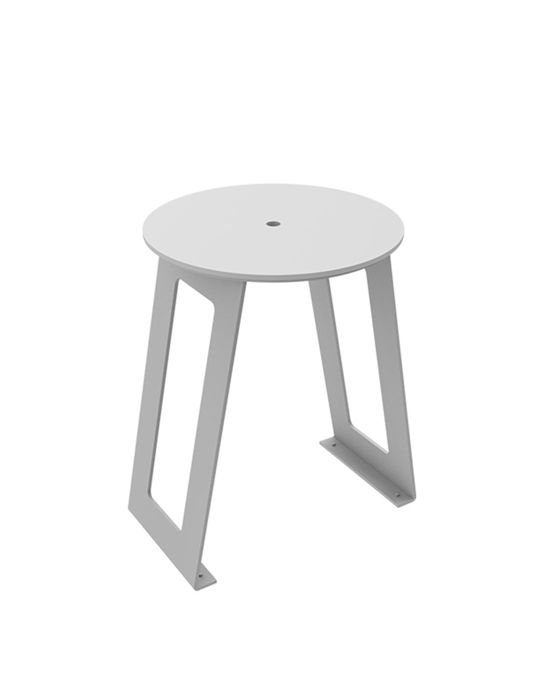 Novosan Pito -suihkujakkara. Tuotenumero: X803/09. Väri: matta valkoinen.