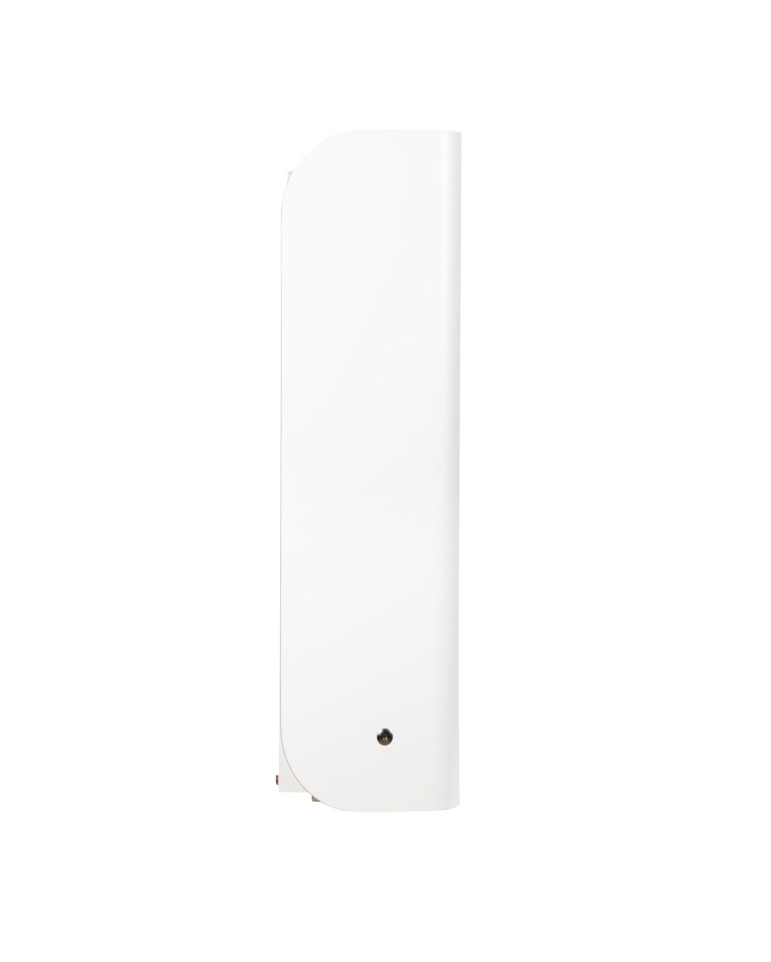 KAWAmaxi-hoitopöytä sivulta katsottuna suljettuna. Tuotenumero: TX10001.