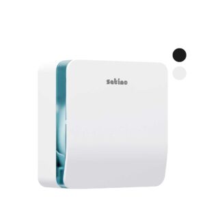 Novosan HYGINITY-WC-paperiannostelija S, jumborulla. Väri: valkoinen. Tuotenumero: 333404.