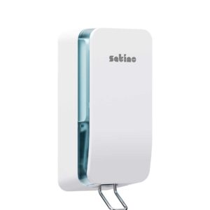 Novosan HYGINITY-saippua- ja desifiointiaineannostelija, 1000 ml, manuaali. Väri: valkoinen. Tuotekoodi 333434.