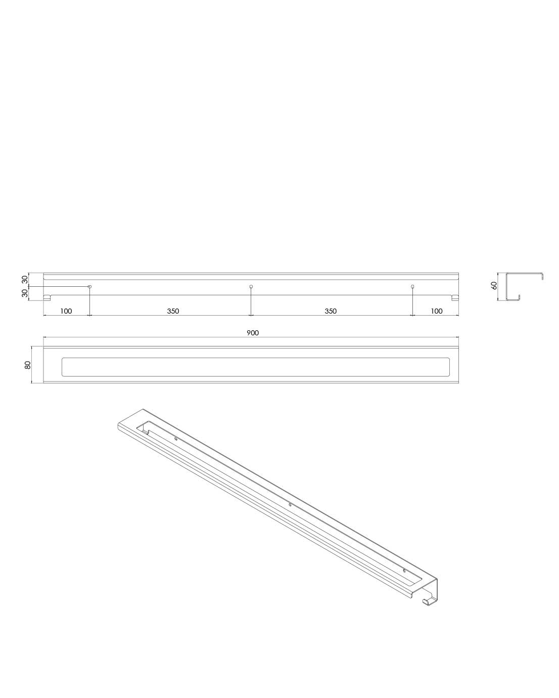 CLIA pyyheteline 800 mm - Image 4